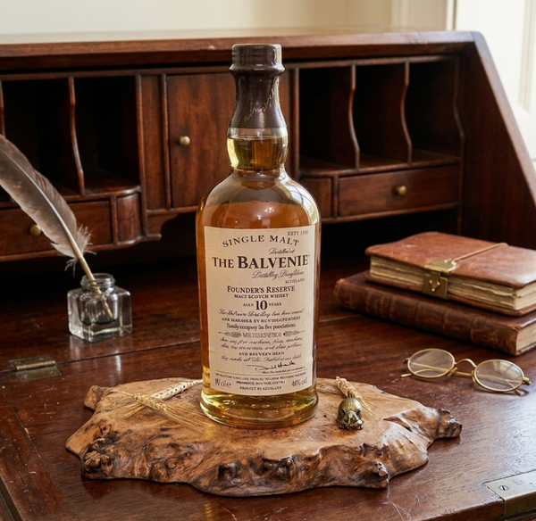 'SCOTCH ON THE ROCKS' OAK BURR DISPLAY PLINTH - TRUE TO NATURE