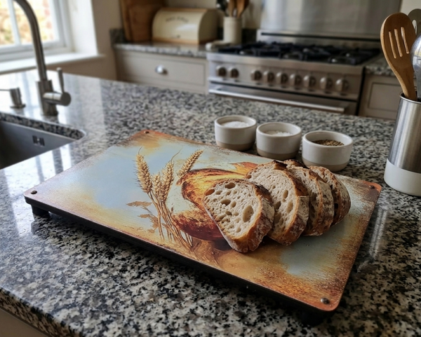VINTAGE STYLE METAL SIGN (REPRODUCTION) CRUSTY BREAD LOAF