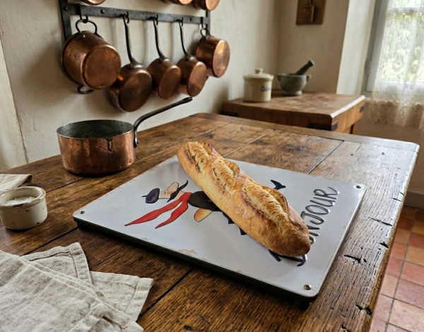 VINTAGE STYLE METAL SIGN (REPRODUCTION) BONJOUR