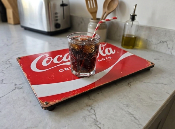 VINTAGE STYLE METAL SIGN (REPRODUCTION) COCA COLA