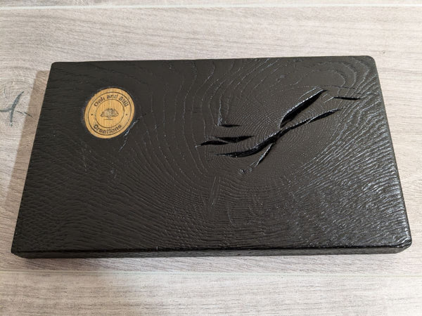 OAK WHISKY DISPLAY SET - SPECIAL