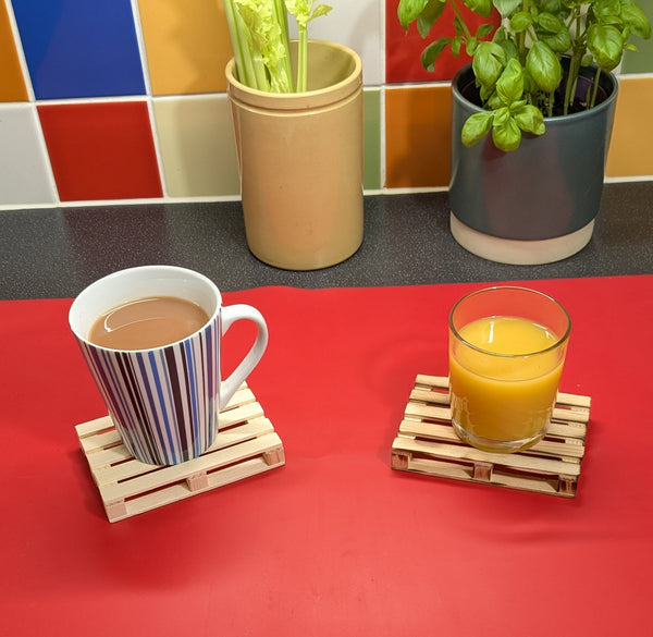 PALLET STYLE DRINKS COASTERS