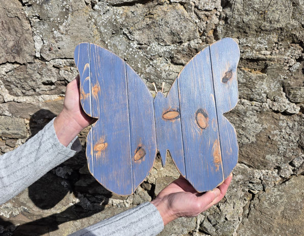 BUTTERFLY WOODEN WALL ART