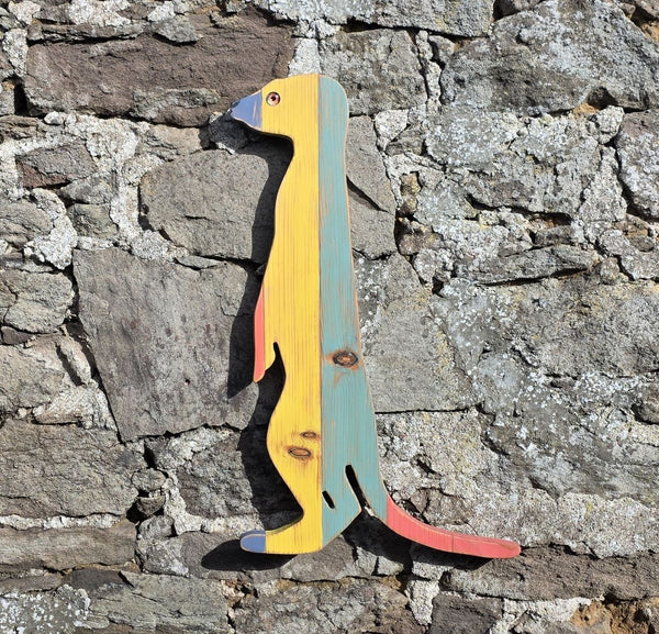 MEERKAT WOODEN WALL ART