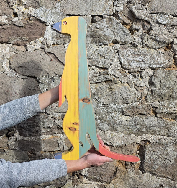 MEERKAT WOODEN WALL ART