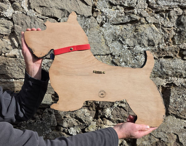 SCOTTIE DOG (SCOTTISH TERRIER) WOODEN WALL ART