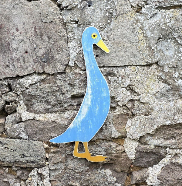 RUNNER DUCK WOODEN WALL ART