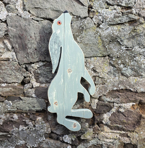HARE WOODEN WALL ART
