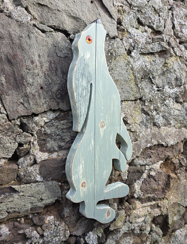 HARE WOODEN WALL ART