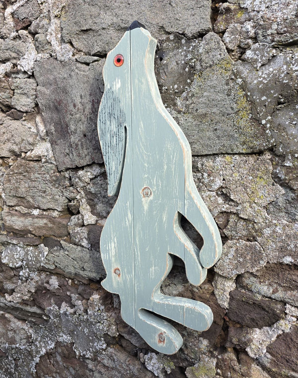 HARE WOODEN WALL ART