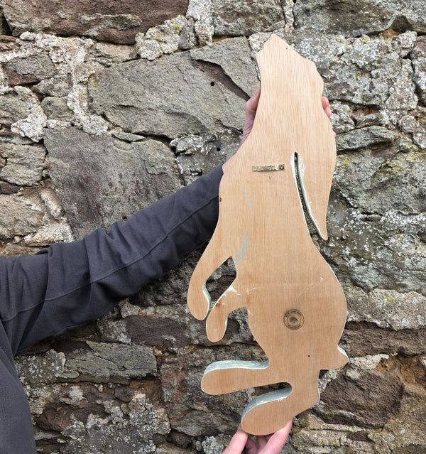 HARE WOODEN WALL ART