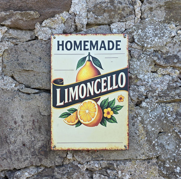 VINTAGE STYLE METAL SIGN (REPRODUCTION) LIMONCELLO