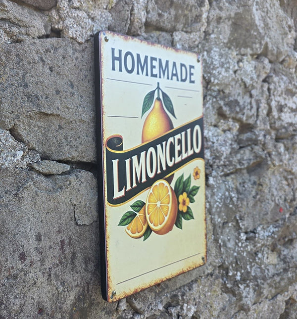 VINTAGE STYLE METAL SIGN (REPRODUCTION) LIMONCELLO