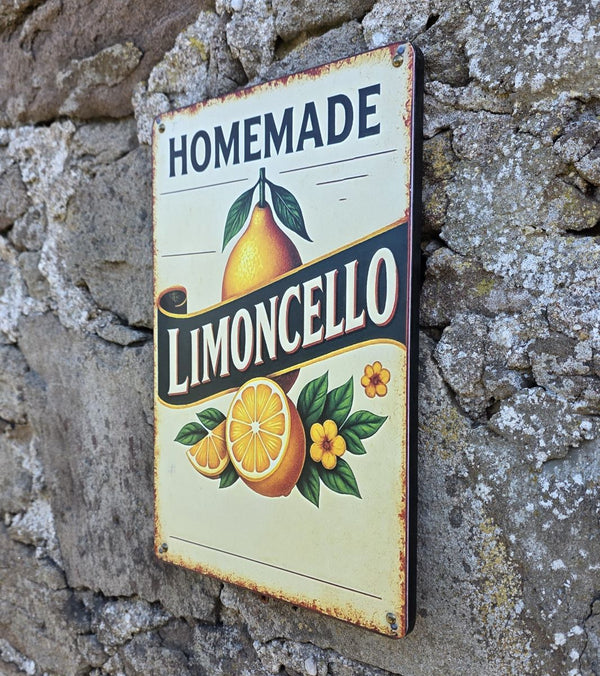 VINTAGE STYLE METAL SIGN (REPRODUCTION) LIMONCELLO