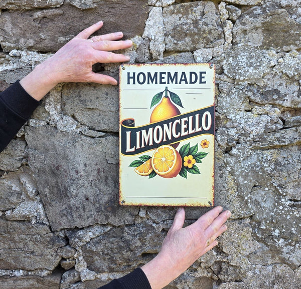 VINTAGE STYLE METAL SIGN (REPRODUCTION) LIMONCELLO