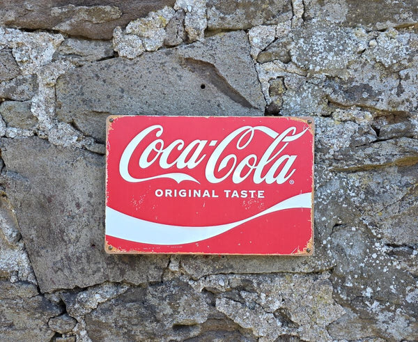 VINTAGE STYLE METAL SIGN (REPRODUCTION) COCA COLA