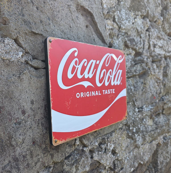 VINTAGE STYLE METAL SIGN (REPRODUCTION) COCA COLA