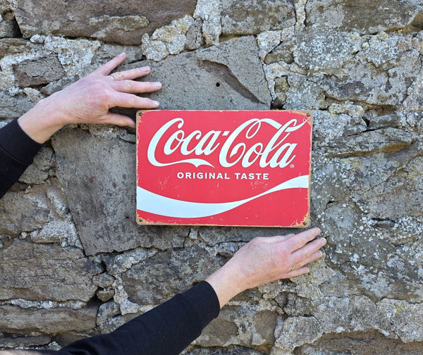 VINTAGE STYLE METAL SIGN (REPRODUCTION) COCA COLA