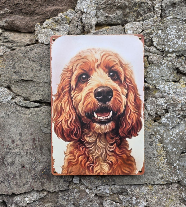 VINTAGE STYLE METAL SIGN (REPRODUCTION) COCKAPOO