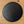YAKISUGI OAK 'BARREL LID STYLE' DISPLAY PLINTH WITH COPPER OAK LEAF COASTER