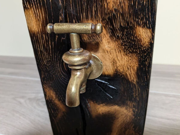 OAK WHISKY DISPLAY SET - SPECIAL