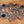 YAKISUGI OAK 'BARREL LID STYLE' DISPLAY PLINTH WITH COPPER OAK LEAF COASTER