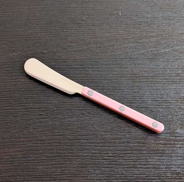 BUTTER / JAM KNIFE WITH FUNKY COLOURED HANDLES