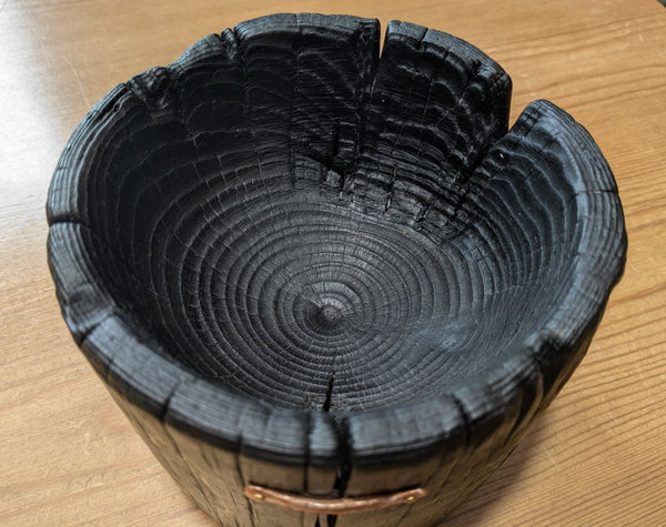 YAKISUGI DECORATIVE PIECE