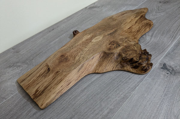 'THE EPITAME OF A ROCKY OUTCROP' OAK DISPLAY PLINTH – TRUE TO NATURE