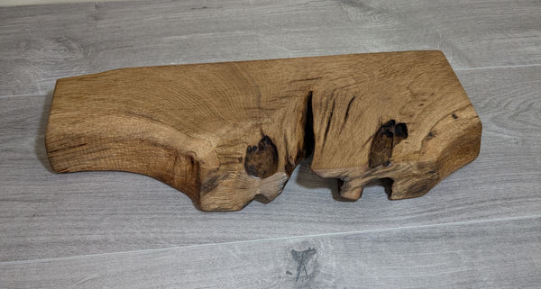 'THE ROCKY OUTCROP'  OAK DISPLAY PLINTH - TRUE TO NATURE