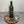 DECORATIVE 'OAK BARREL LID STYLE' DISPLAY PLINTH WITH COPPER FLAME-PAINTED INSERT