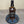 decorative oak barrel lid - blue distressed effect