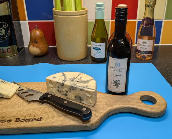 stinky cheese oak cheeseboard