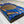 douglas fir display plinth with copper flame-painted insert