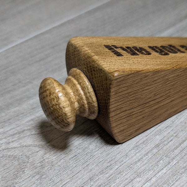 oak door wedge I've got a wedgie