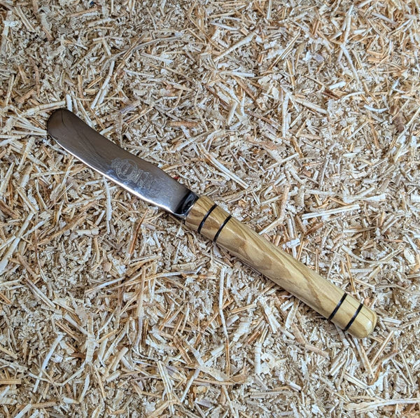 BUTTER KNIFE WITH OLIVE WOOD HANDLE