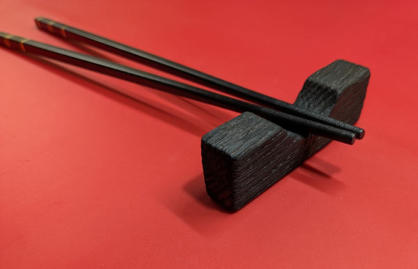 YAKISUGI OAK REST FOR CHOPSTICKS