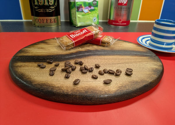 COFFEE BEAN ASH SERVING BOARD - LARGE SIZE
