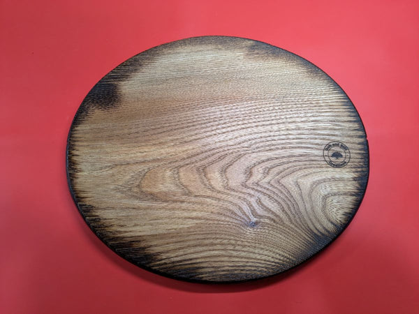 COFFEE BEAN ASH SERVING BOARD - UNDERSIDE - LARGE SIZE