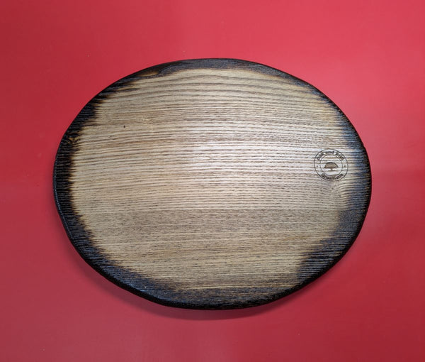 COFFEE BEAN STYLE SERVING BOARD - ASH (MEDIUM)