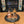 YAKISUGI 'BARREL LID STYLE' DISPLAY PLINTH WITH MINIATURE BOTTLE HOLDER DECORATIVE COPPER STILL
