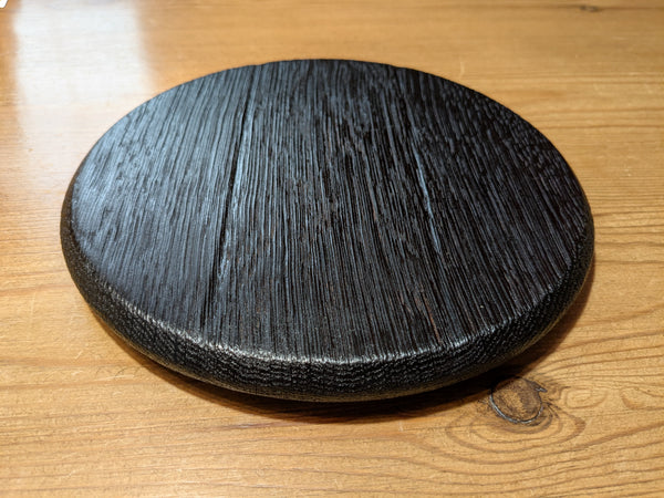 YAKISUGI 'BARREL LID STYLE' DISPLAY PLINTH 
