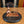 YAKISUGI 'BARREL LID STYLE' DISPLAY PLINTH WITH MINIATURE BOTTLE HOLDER DECORATIVE COPPER STILL