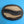 coffee bean (medium size) wall art decor up close showing Yakisugi style Ash wood 