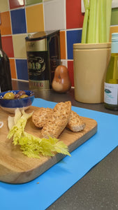 live-edge ash duck style charcuterie/serving board video clip